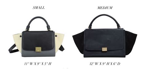 celine trapeze bag size mini ราคา